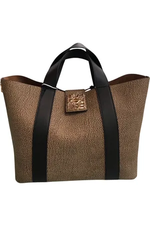 Borbonese Tote Bags, female, , ONE SIZE, Graffiti Shopping Bag with Button Closure