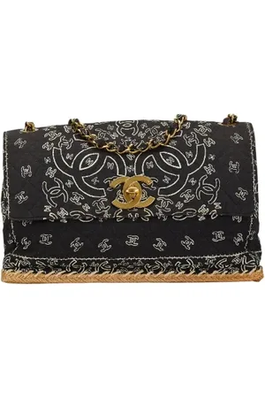 CHANEL Pre-owned Cross Body Bags, female, , ONE SIZE, Pre-owned Cotton chanel-bags