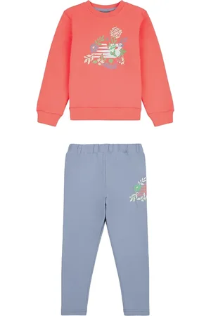 New Balance Sporty Cotton T-shirt and Legging Set