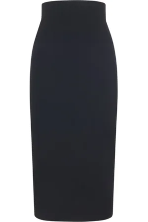 Victoria Beckham Midi Skirt with Back Slit