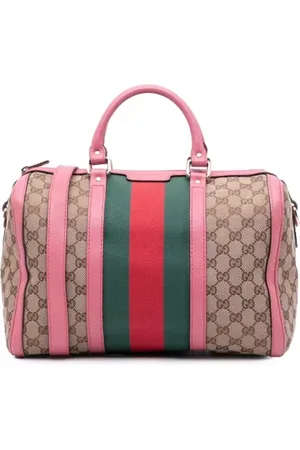 Gucci Pre-owned Weekend Bags, female, , ONE SIZE, Pre-owned Canvas gucci-bags