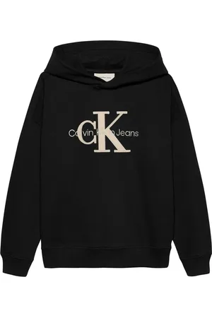 Calvin Klein Sweatshirts, unisex, , 16 Y, Hoodie with Embroidery