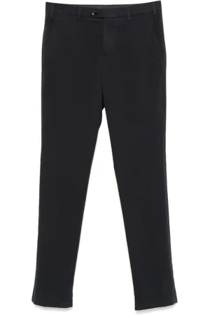 CANALI Straight Trousers, male, , 4XL, Midnight Blue Chino Trousers