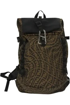 Fendi Pre-owned Backpacks, female, , ONE SIZE, Pre-owned Canvas backpacks