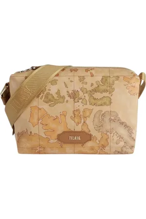 ALVIERO MARTINI 1A CLASSE Shoulder Bag with Geo Classic Print