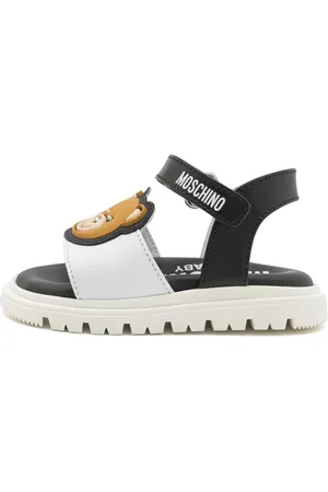 Moschino Sandals, unisex, , 20 EU, Black and platform sandals