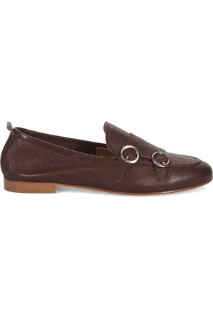 SANGIORGIO Leather Moccasin Shoe