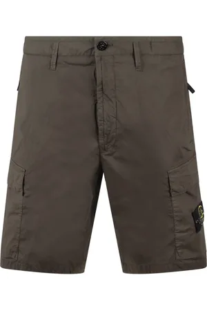 Stone Island Casual Shorts, male, , W34, Cargo Shorts with Multi-Pockets