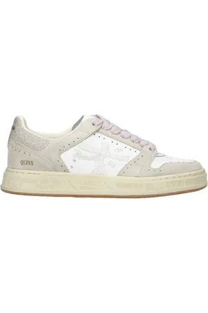 Premiata Sneakers, male, , 8 UK, Suede Trainers with White Leather Details
