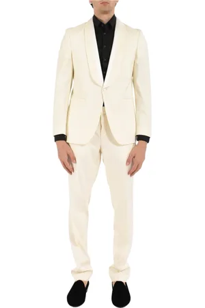 HUGO BOSS Slim Fit Wool Smoking Suit
