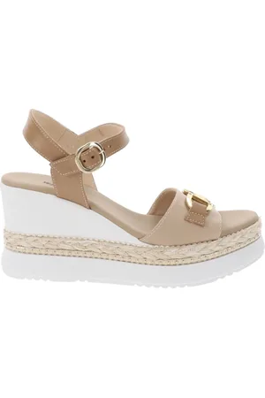 Nero Giardini Wedges, female, , 4 UK, Leather Sandals for Women
