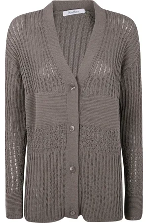 Max Mara Cardigans, female, , M, Cotton Cardigan for March