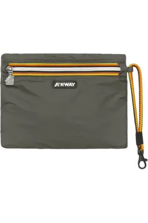K-Way Essential Clutch with Iconic Zip