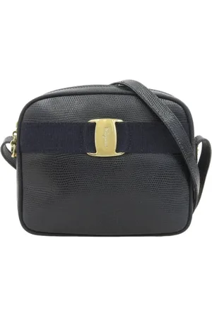 Salvatore Ferragamo Pre-owned Cross Body Bags, female, , ONE SIZE, Pre-owned Leather shoulder-bags