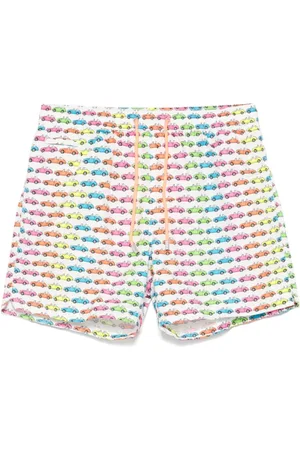 MC2 SAINT BARTH Beachwear, male, , S, Sea Clothing MultiColour Swimsuit Micro Pattern