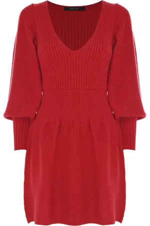 Kocca Plunging Neckline Knitted Dress