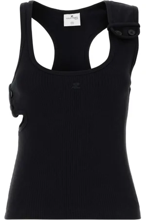 Courrèges Ribbed Tank Top