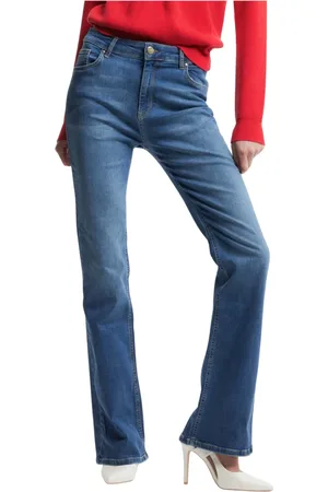 Kocca Stone-washed High-waisted Straight Jeans