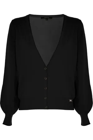 Kocca Cardigans, female, , L, Refined Knitted Cardigan with Contrasting Trim