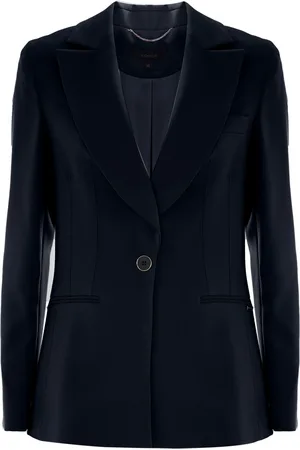 Kocca Metal-rimmed Button Viscose Blend Jacket
