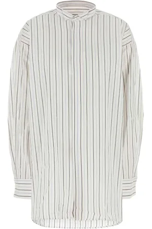 Ami Shirts, female, , XS, Embroidered Poplin Oversize Shirt