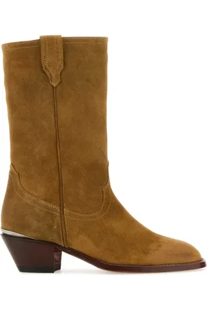 SONORA Cowboy Boots, female, , 4 UK, Durango ankle boots in camel suede