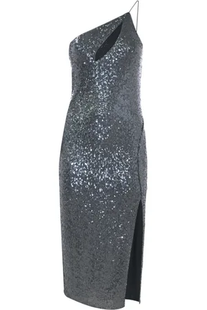 Kocca Party Dresses, female, , XS, Sequinned Midi Dress with Cut-Out