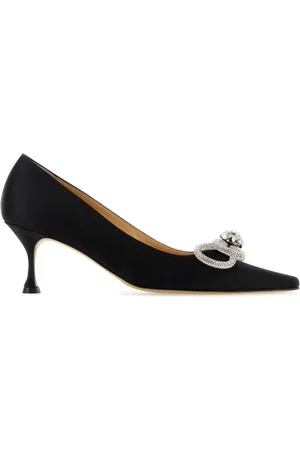 Mach & Mach Satin Pumps with 6.5 cm Heel