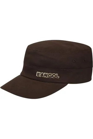 Kangol Caps, female, , S/M, Dark Cotton Army Cap with Hidden Pocket