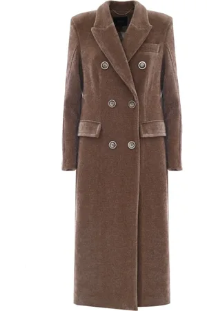 Kocca Vintage Style Double-Breasted Coat
