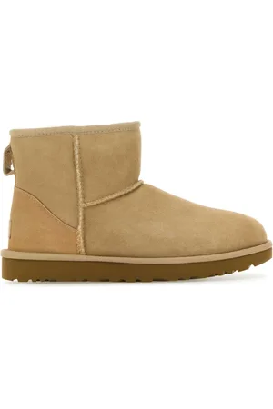 UGG Winter Boots, female, , 3 UK, Sand Suede Classic Ultra Mini Ankle Boots