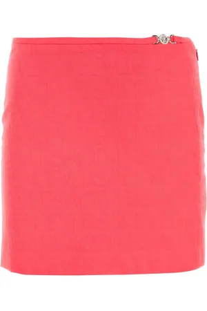 VERSACE Short Skirts, female, , XS, jacquard mini skirt