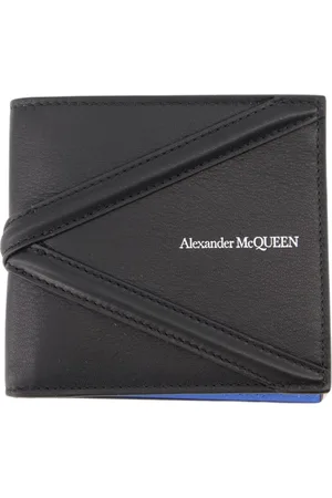 Alexander McQueen Wallets & Cardholders, male, , ONE SIZE, Harness Wallet with Flap Closure