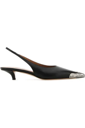 PARIS TEXAS Leather Western Pumps