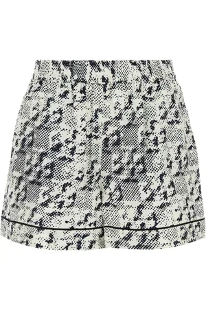 Tory Burch Printed Silk Shorts
