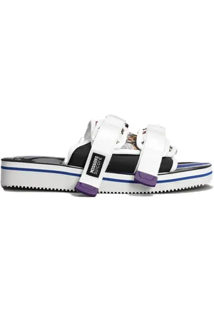 SUICOKE Sliders, male, , 4 UK, Moto Woven Sliders for Fashion-Forward Men
