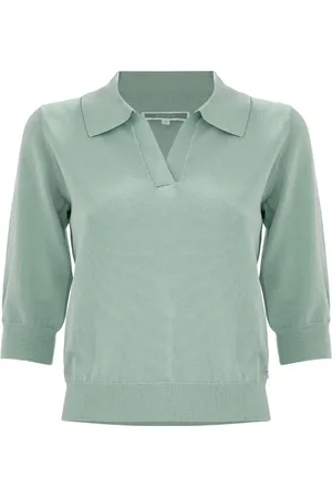 Kocca Polo Collar V-Neck Jumper