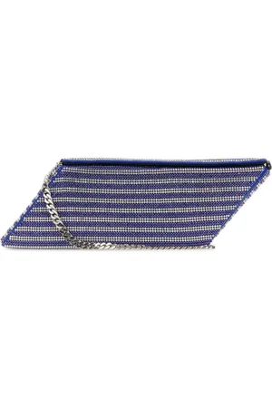 KARA Clutches, female, , ONE SIZE, Two-tone rhinestones clutch