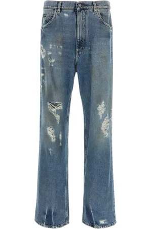 Dolce & Gabbana Wide-leg Denim Jeans