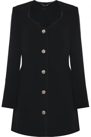 Kocca Short Dresses, female, , XS, Metallic Button Blazer Dress