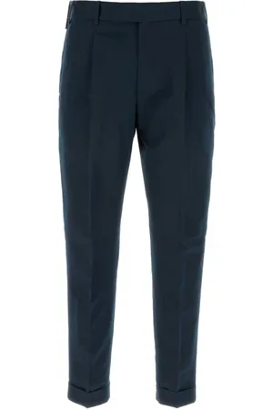 PT Torino Slim-fit Trousers, male, , 4XL, Stretch Cotton Navy Trousers