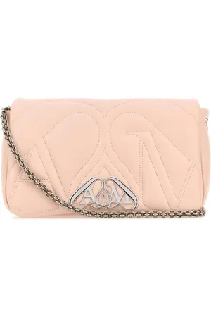 Alexander McQueen Cross Body Bags, female, , ONE SIZE, Small Leather Seal Shoulder Bag