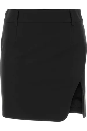 OFF-WHITE Drill mini skirt