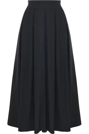 Kocca Midi Skirts, female, , M, Flared Midi Skirt with Pleats
