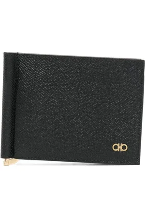 Salvatore Ferragamo Leather Bi-Fold Wallet Gancini