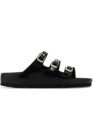 Birkenstock Sliders, female, , 7 UK, Leather Florida Slippers