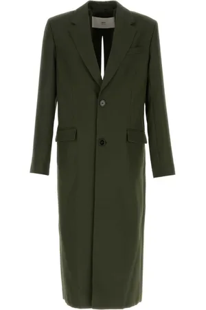 Ami Single-Breasted Coats, male, , L, Long Back Slit Coat