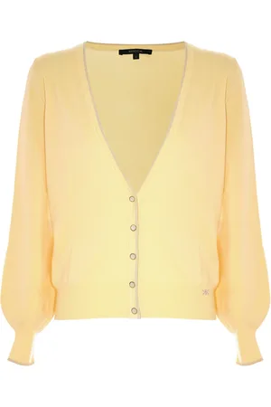 Kocca Cardigans, female, , S, Refined Knitted Cardigan with Contrasting Trim