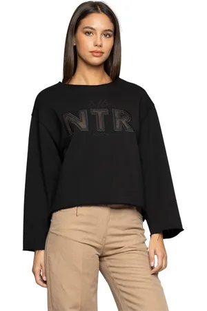 Kocca Sweatshirts, female, , S, Embroidered Logo Long-Sleeve Jumper