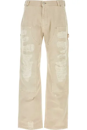 1017 ALYX 9SM Wide Leg Sand Denim Jeans